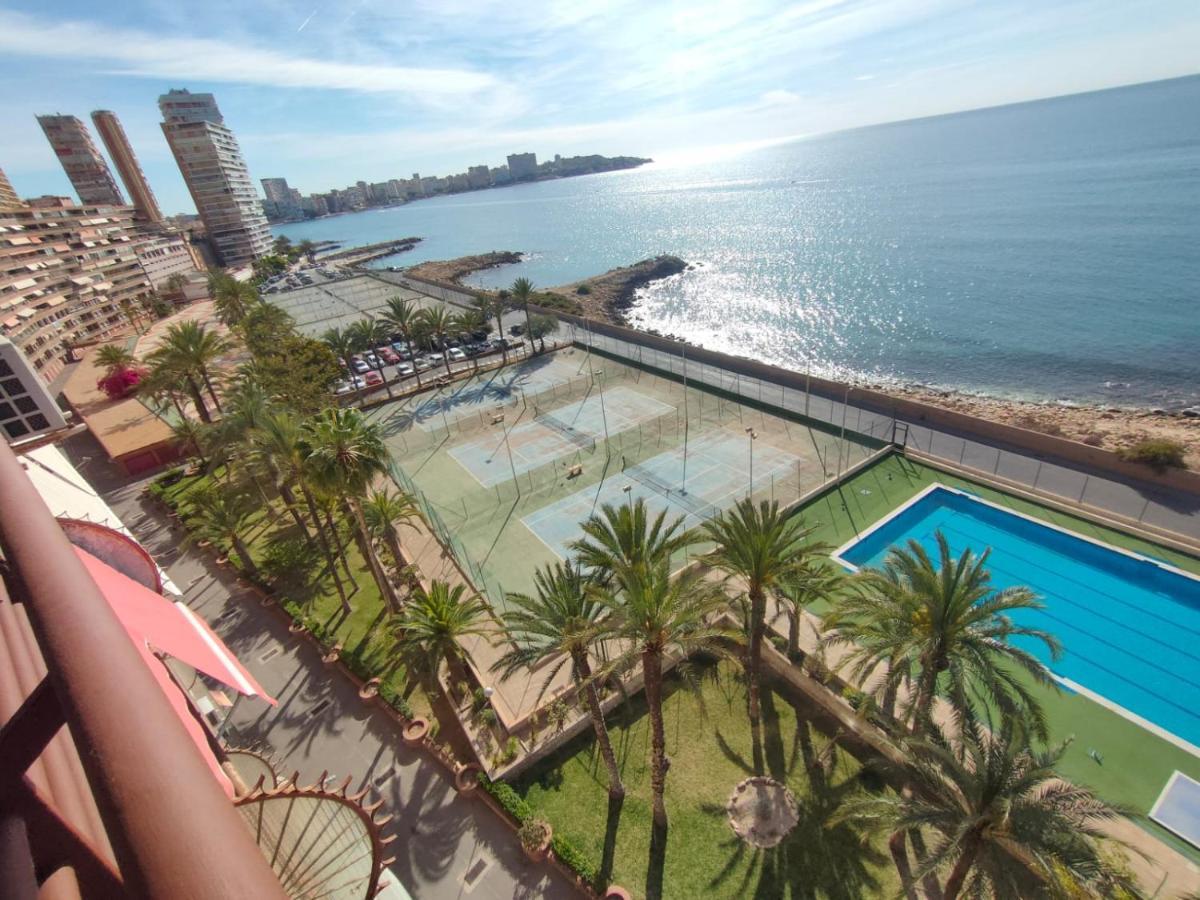 Very Lightful Apartment. Incredible Sea Views. Big Terrace, Swimming Pool. Ac. Very Close To Alicante City Center. المظهر الخارجي الصورة